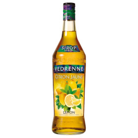 Vedrenne Sirop de Citron Jaune 1L 0%