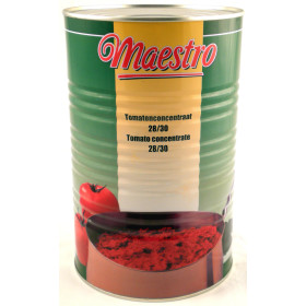 Maestro double concentré de tomates 3x4500gr 28/30%