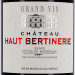 Chateau Haut-Bertinerie rouge 75cl 2014 Blaye Cotes de Bordeaux (Wijnen)