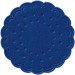 Sous-Verres bleu foncé 8-couches 7.5cm 250pc Duni