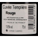 Domaine de Gournier Cuvée Templière rouge 75cl IGP Pays des Cevennes (Wijnen)