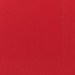 Serviettes en papier rouge 2-couches 33x33cm 125pc Duni