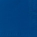 Serviettes en papier bleu foncé 2-couches 33x33cm 125pc Duni