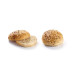 Panesco Petit pain blanc de blé et seigle au son avec décoration de graines 30x70gr 5001802