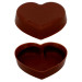 Coupe forme coeur en chocolat lait 75pc DV Foods