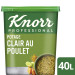 Knorr soupe claire au poulet double chicken 1.4kg Professional