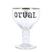 Verre à Bière Trappiste Orval 33cl sur pied 6 pieces
