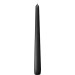 Bougies gothique 24cm noir 7h 1pc Bolsius Professional