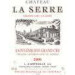 Chateau La Serre 75cl 2000 St.Emilion Grand Cru Classé