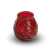 Bougies verre Enlight rouge 6pc Spaas