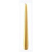 Bougies gotique Or 26cm 6.5h 10pc Duni