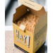 Hay! Straws Pailles de Blé compostable 13cm 500pc