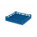 Panier Lave Vaisselle base 500x500x100mm bleu Transoplast