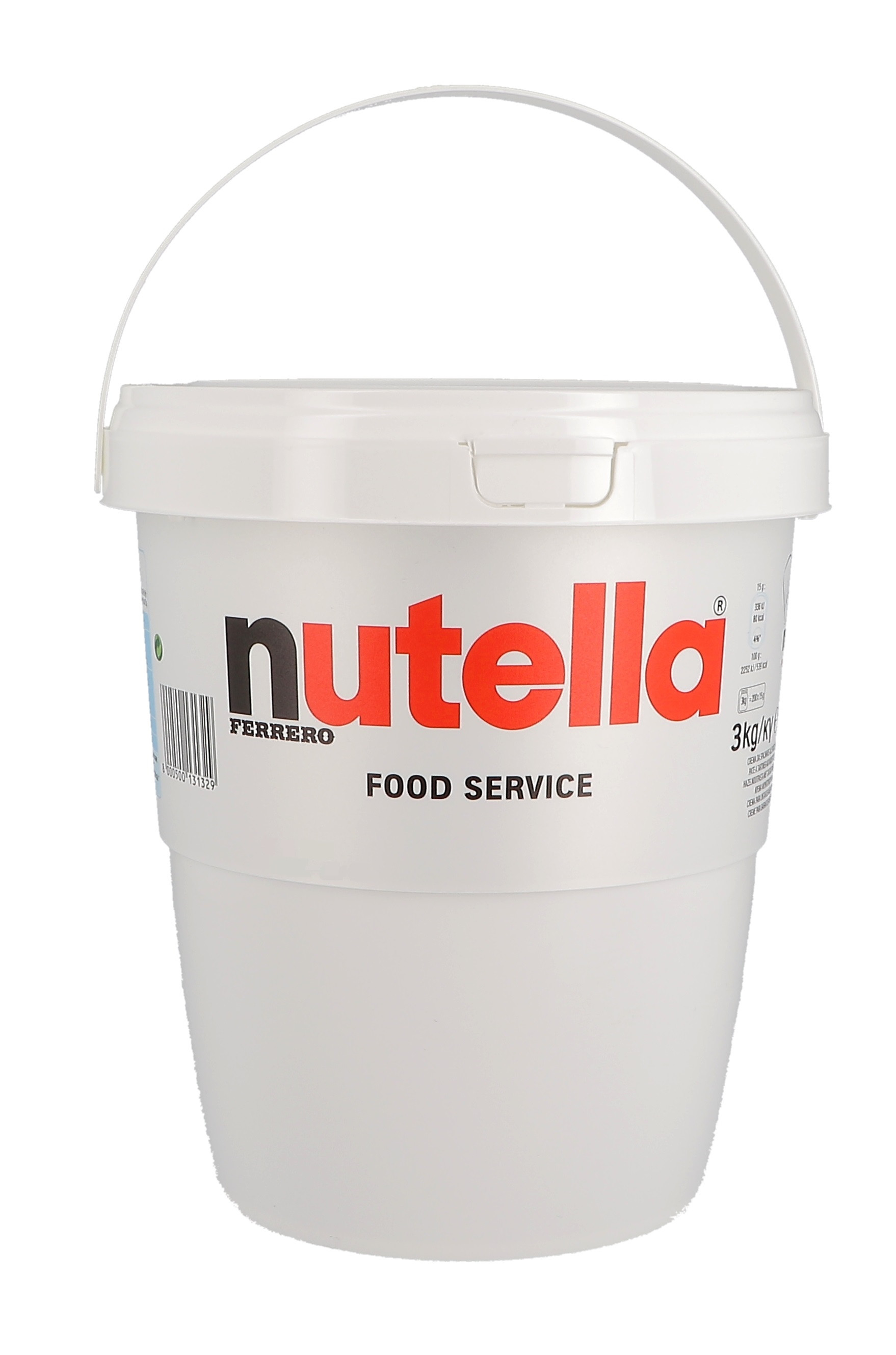 Nutella Hazelnut Spread XL Ferrero 3kg jar - Nevejan | Billiger Montag