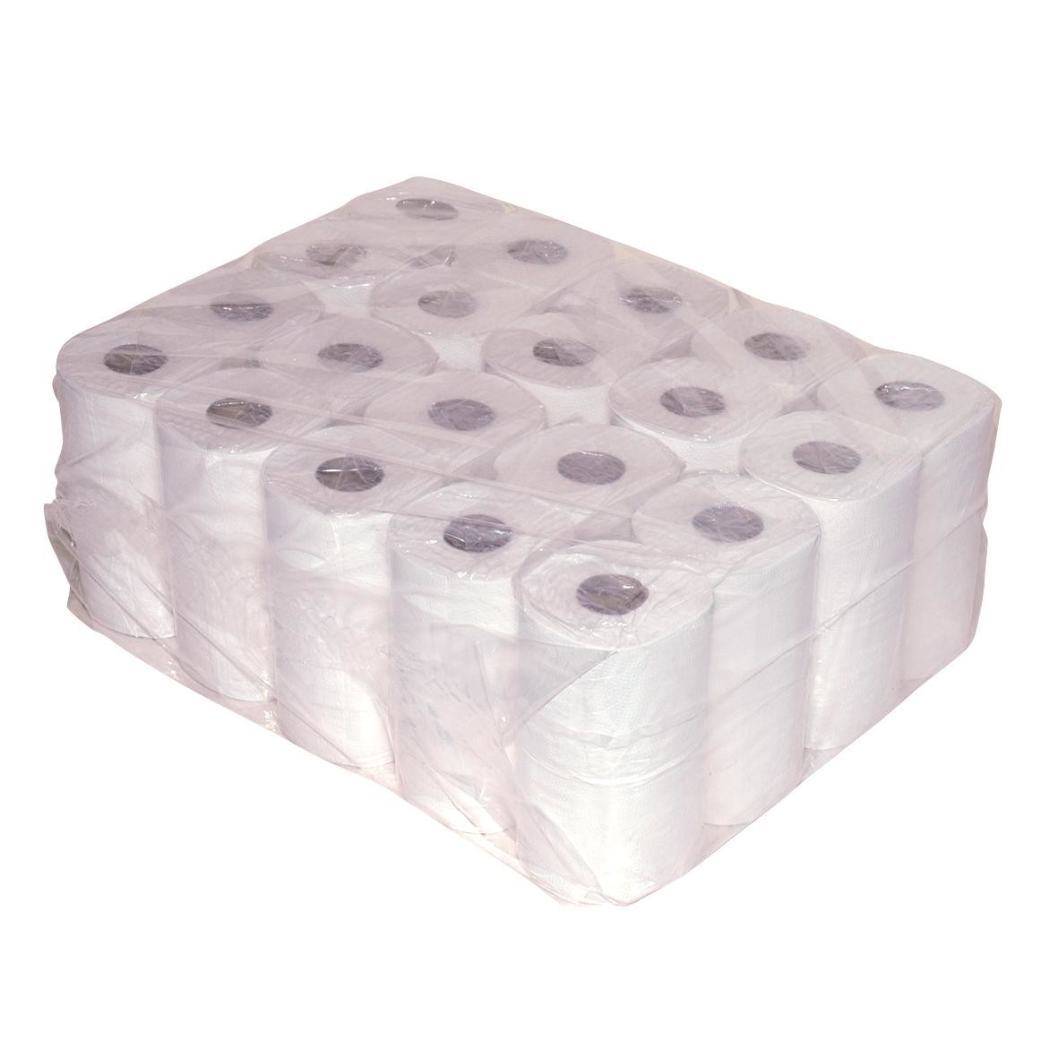 Toilet Paper 2 ply 12x4 rolls Tissue 200 Sheets - Nevejan