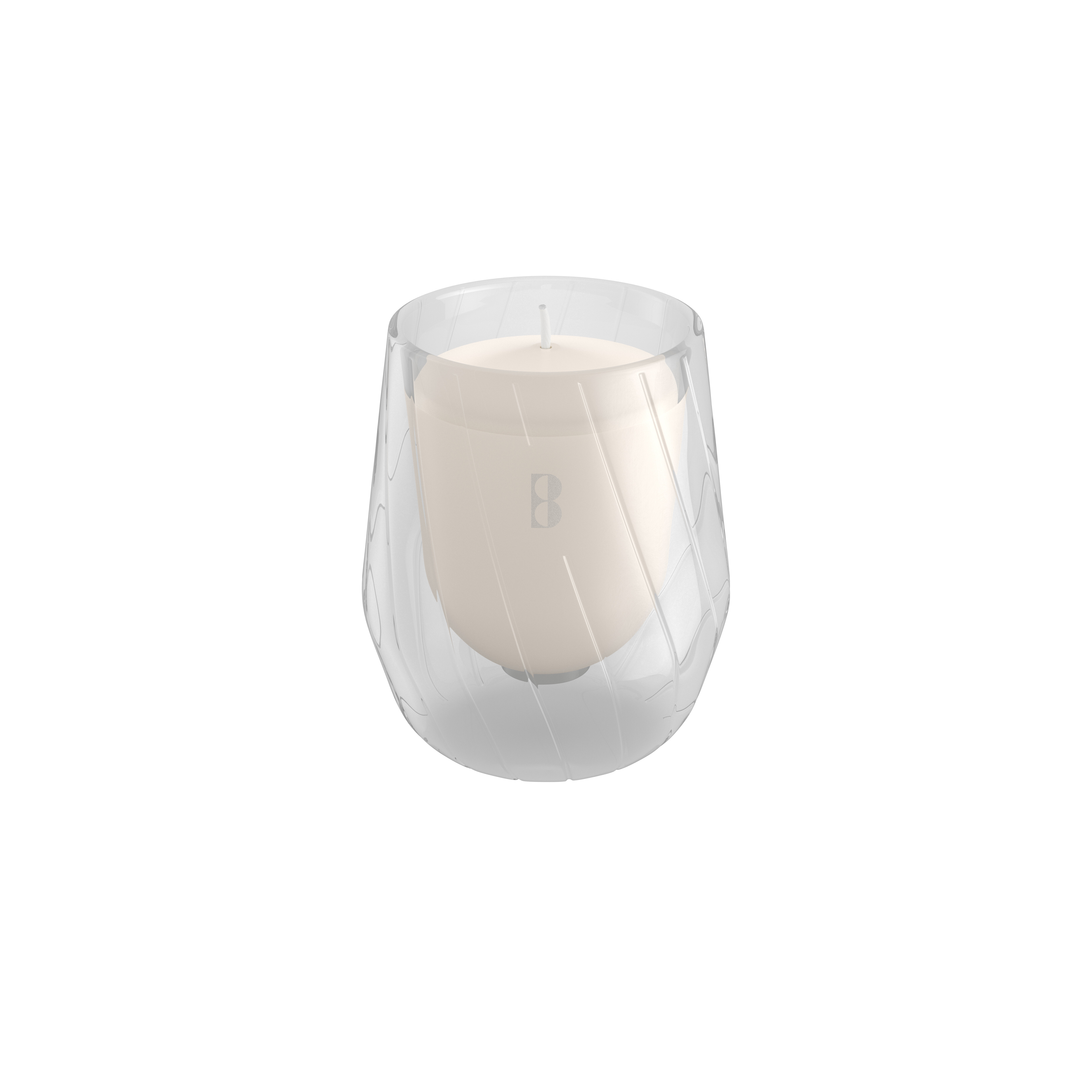 Bolsius Professional StylEco holders transparent 4pcs
