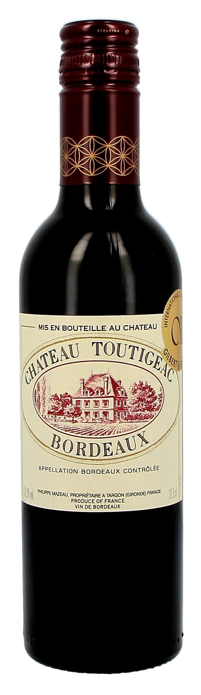 Chateau Toutigeac red 37.5cl Bordeaux (Wijnen)