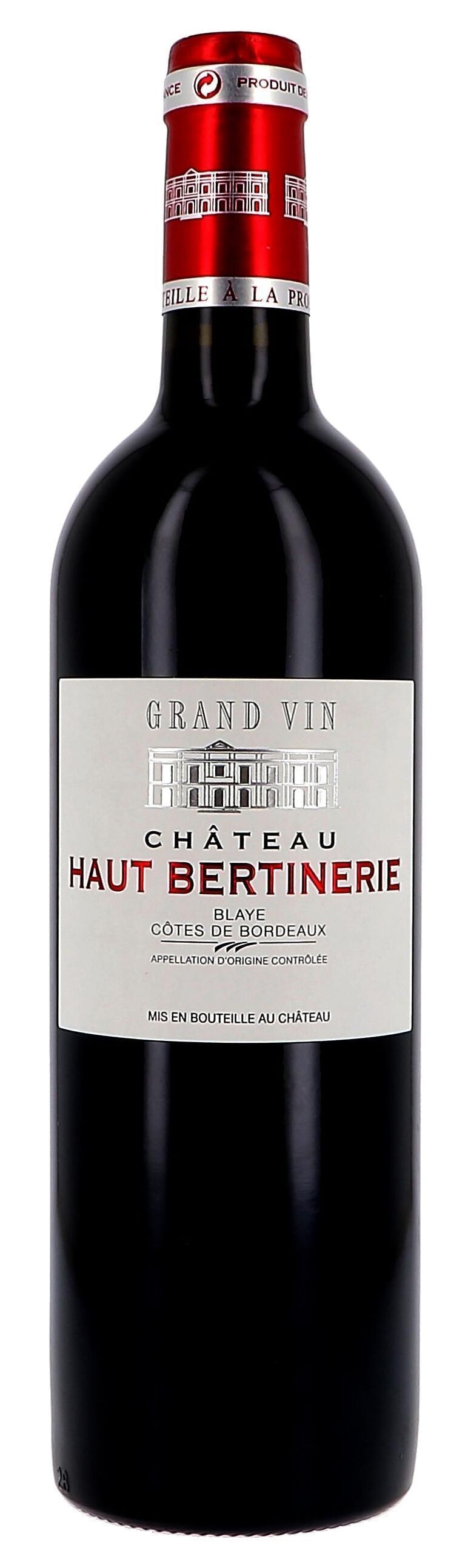 Chateau Haut-Bertinerie red 75cl 2014 Blaye Cotes de Bordeaux (Wijnen)