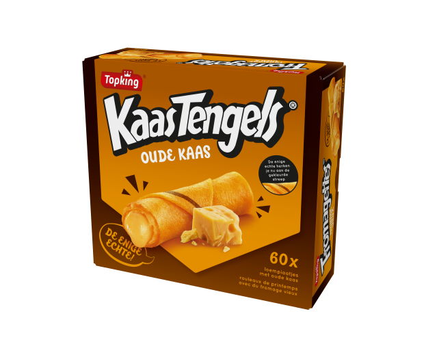 Topking Kaasstengels Old Cheese Spring Rolls 60x15gr Frozen