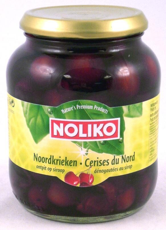 Cherries pitted in syrup 720ml Noliko