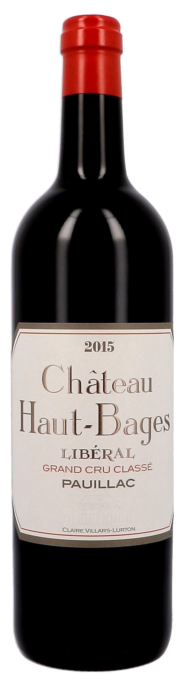 Chateau Haut-Bages Liberal 75cl 2015 Pauillac 5eme Cru Classe (Wijnen)