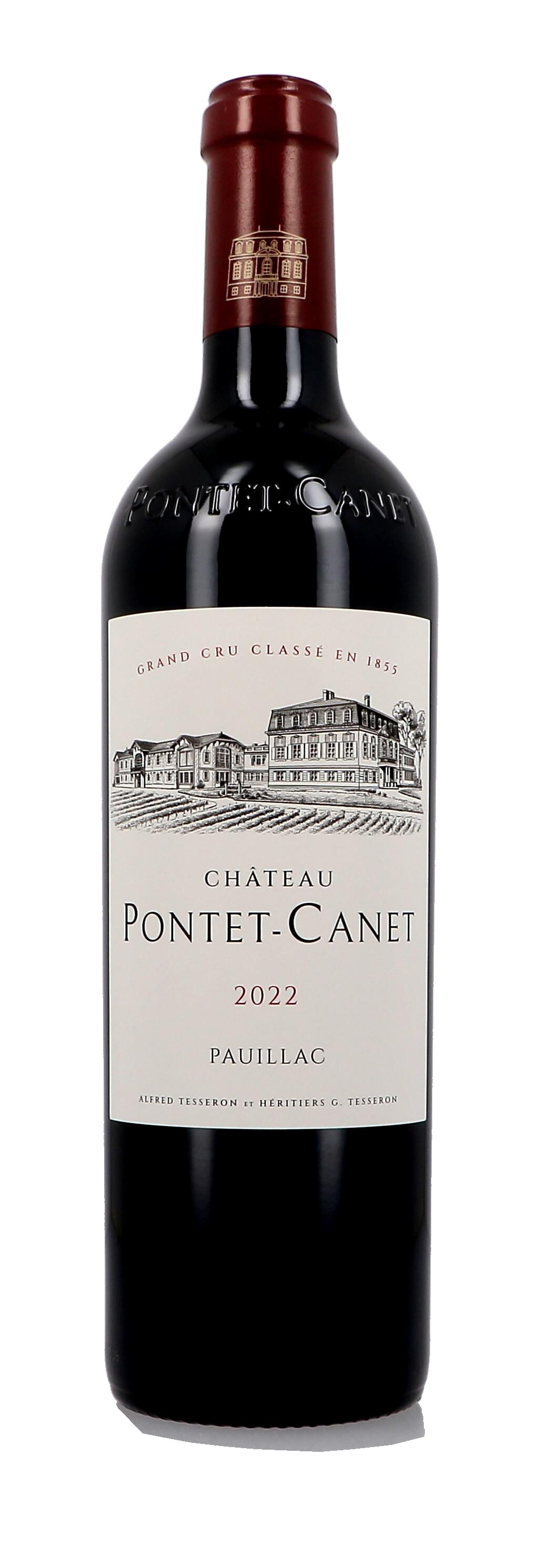 Chateau Pontet Canet 75cl 2022 Pauillac Grand Cru Classé