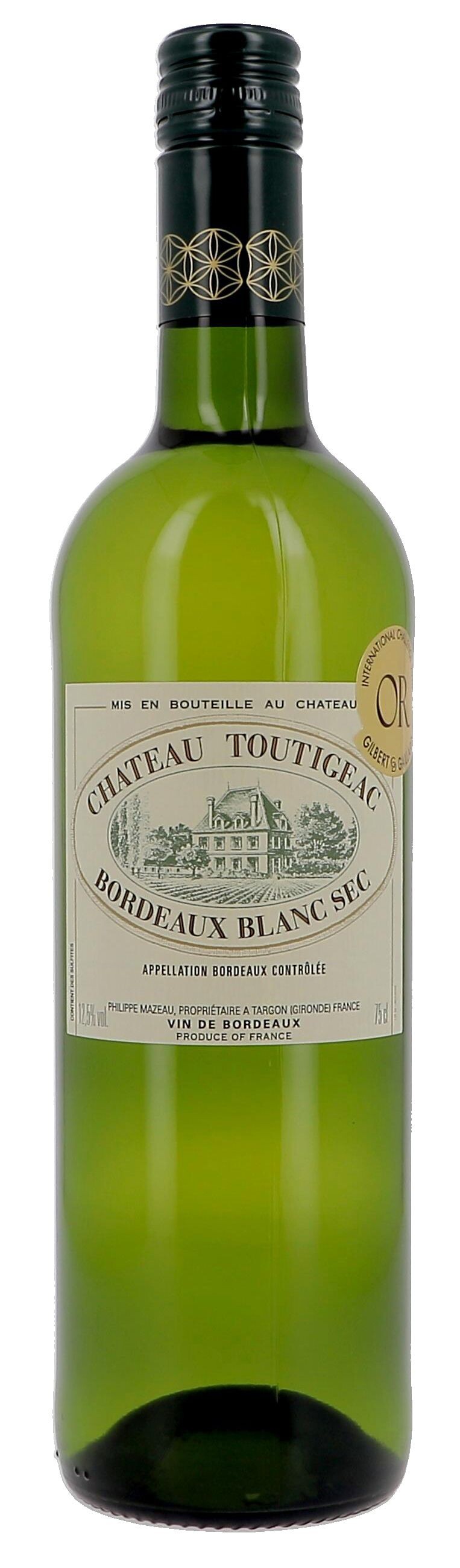 Chateau Toutigeac 75cl Bordeaux Dry White
