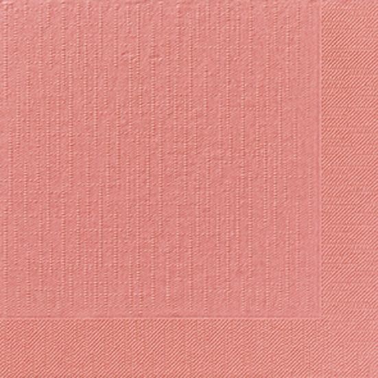 Duni servetten oud rose 2-laags 1/4-vouw 40x40cm 125st