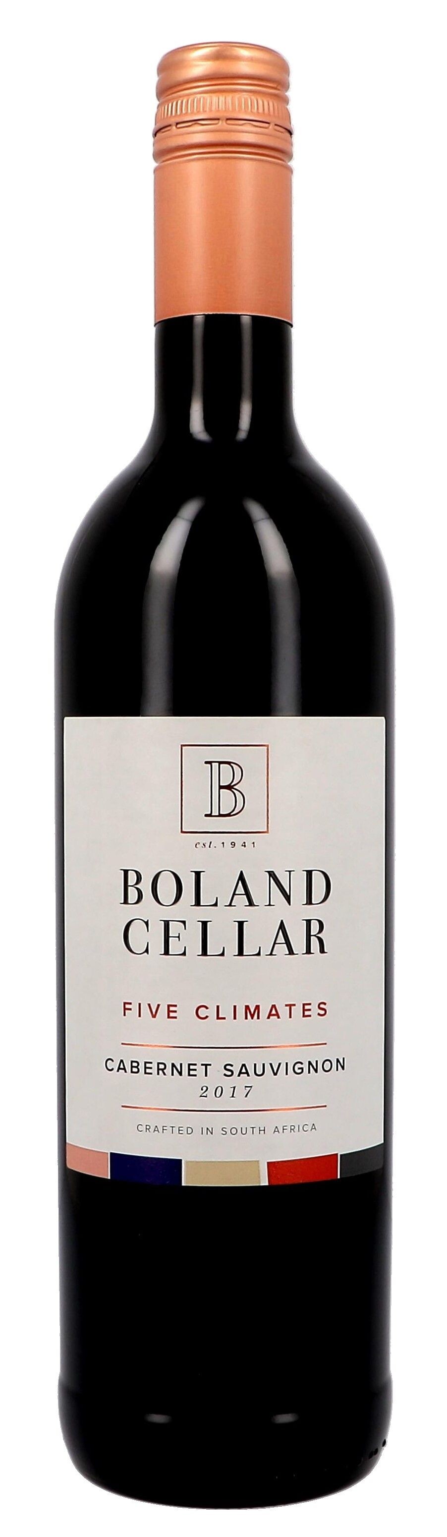 Five Climates Cabernet Sauvignon 75cl 2017 Boland Cellar