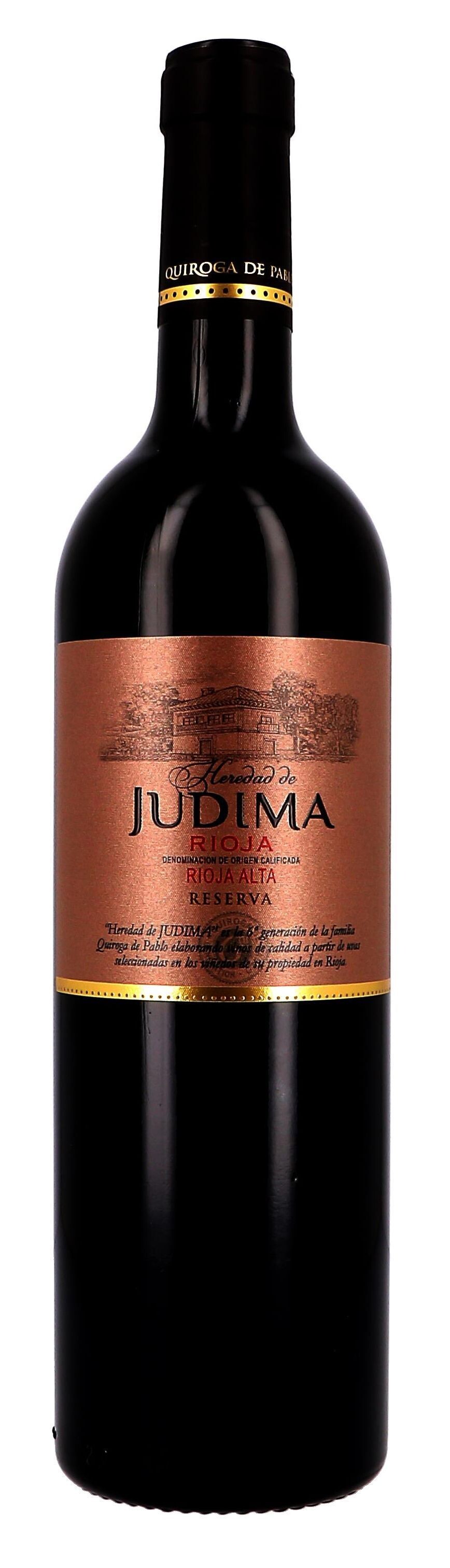 Heredad de Judima Reserva tinto 75cl 2011 Rioja Bodegas Quiroga de Pablo (Wijnen)