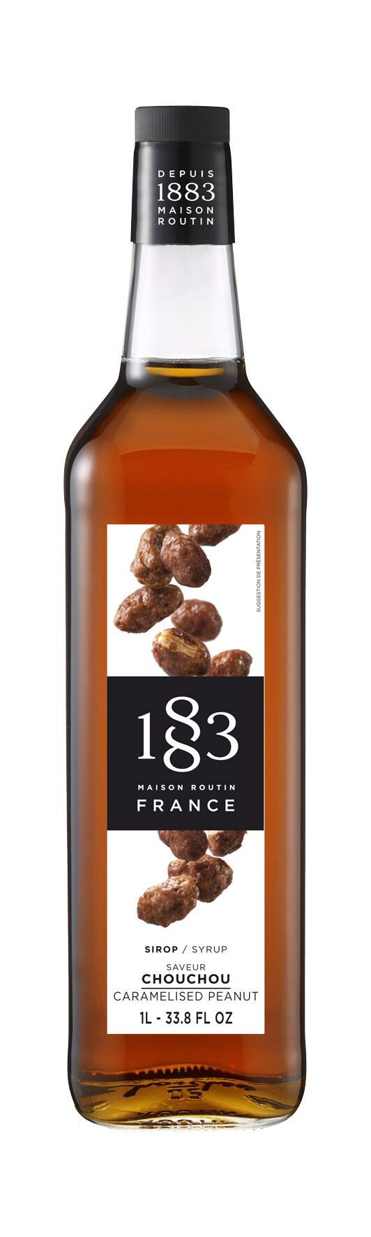 Routin 1883 Caramelised Peanut syrup 1L 0%