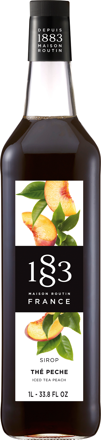 Routin 1883 Iced Tea Peach Syrup 1L 0%