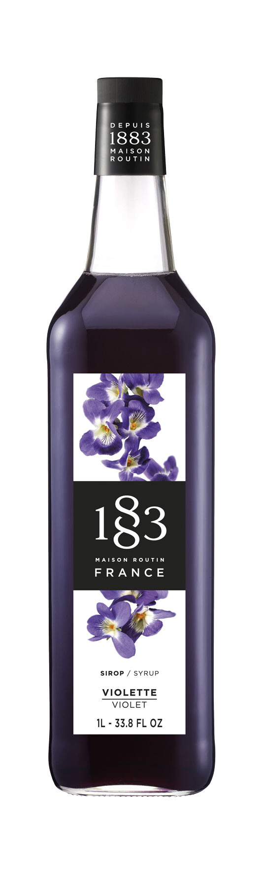 Routin 1883 Violet Syrup 1L 0%