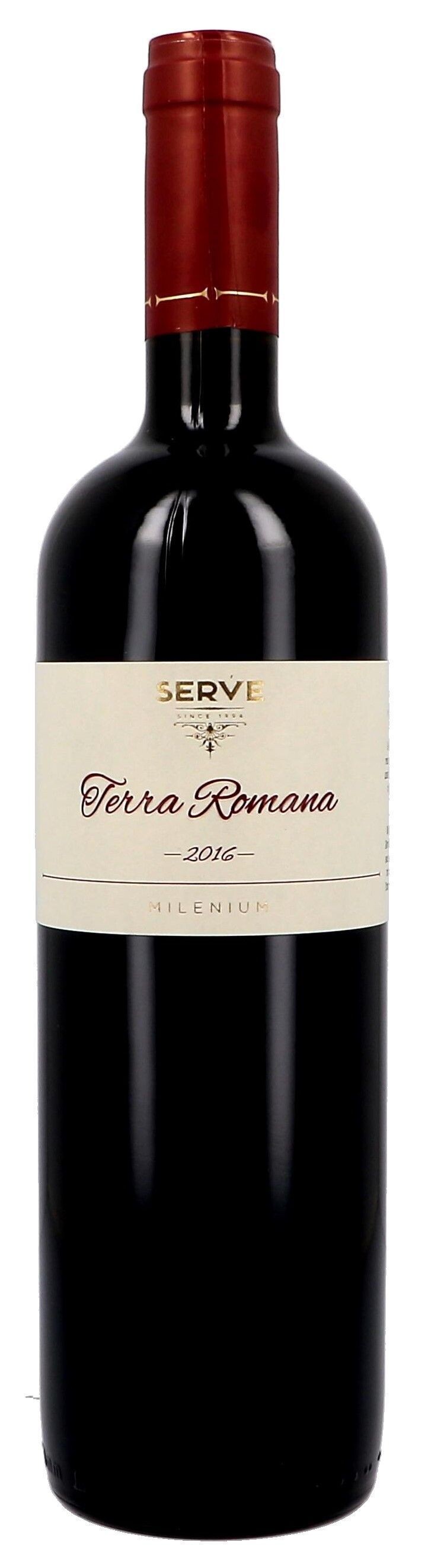 Serve Terra Romana Milenium Rosu 75cl Romania wine