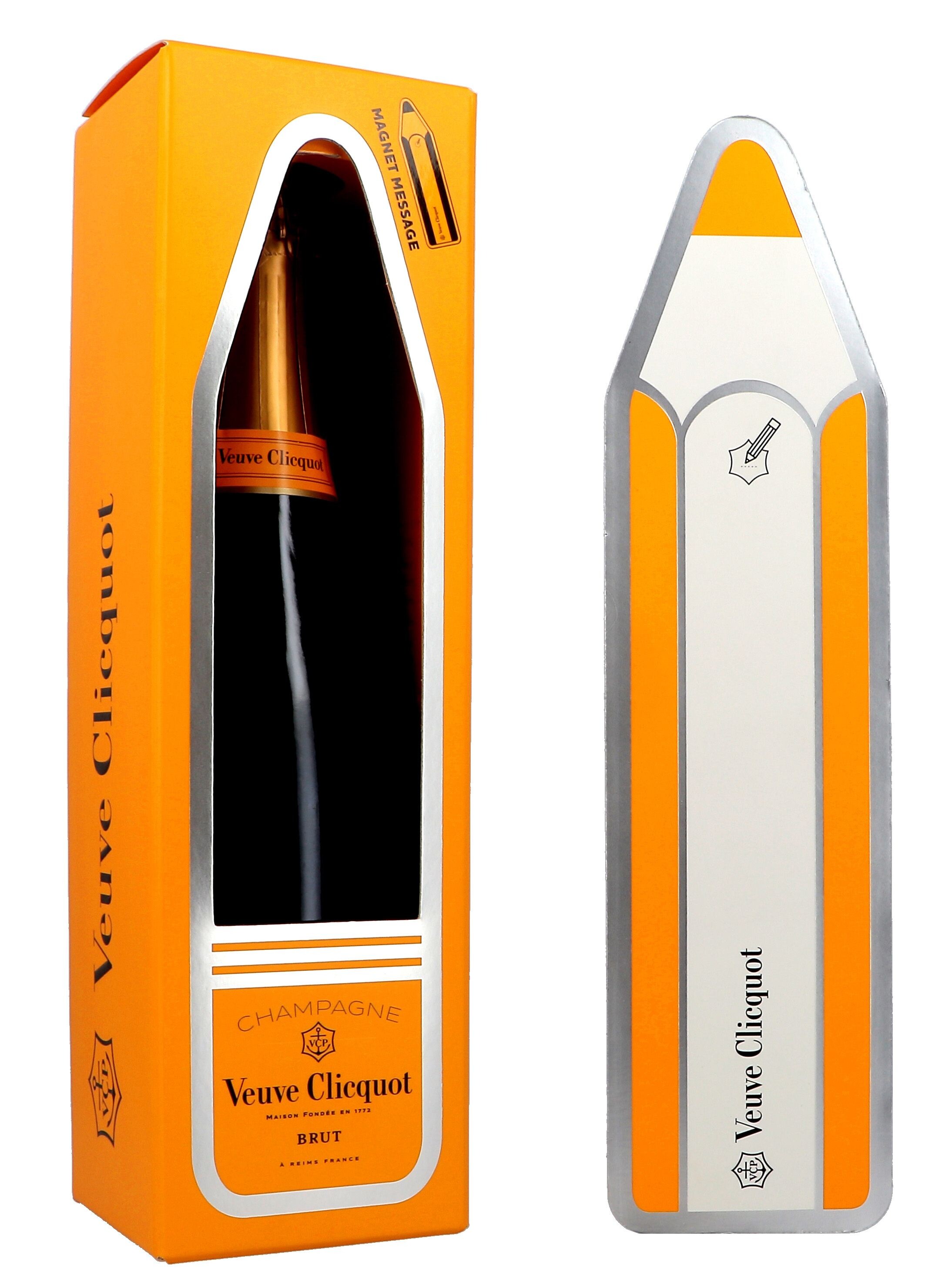 Champagne Veuve Clicquot 75cl Brut Magnet Message (Champagne)