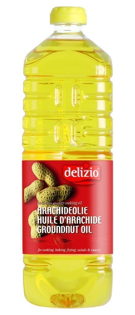 Delizio Groundnut oil 1L Pet bottle