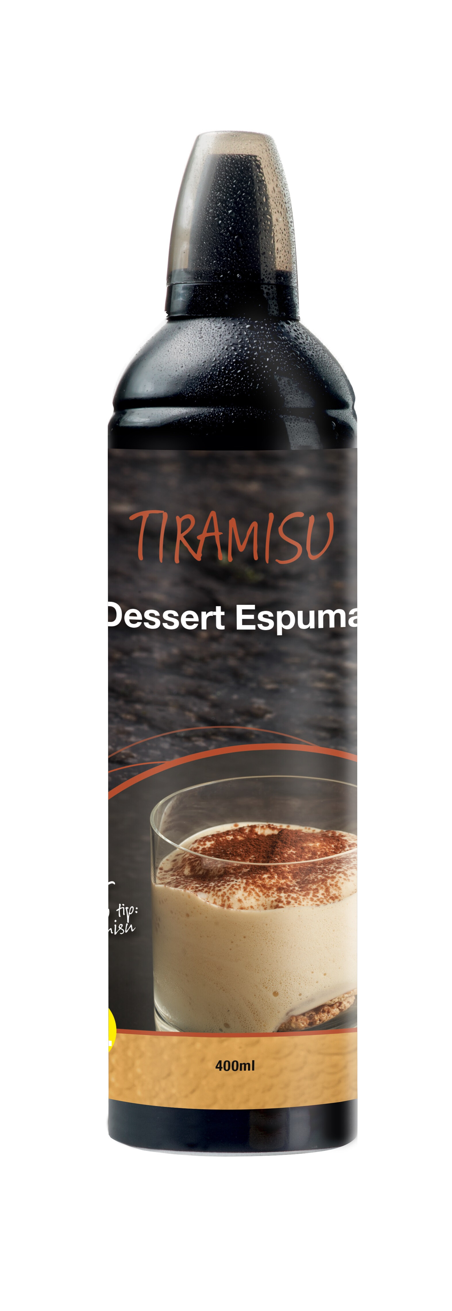Dessert Espuma Tiramisu 400ml R&D Food Revolution