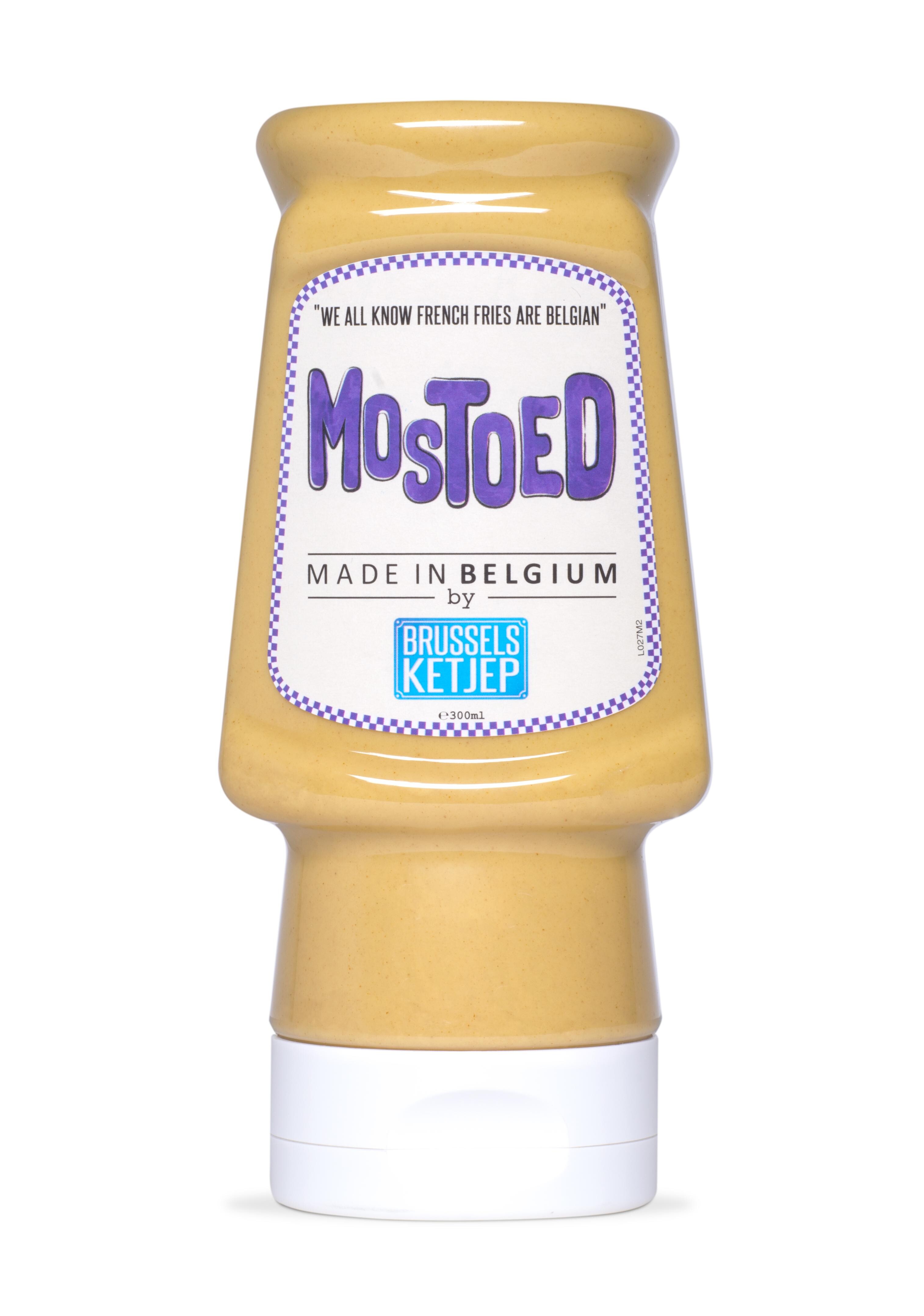 Mostoed Mosterd Brussels Ketjep 300ml knijpfles