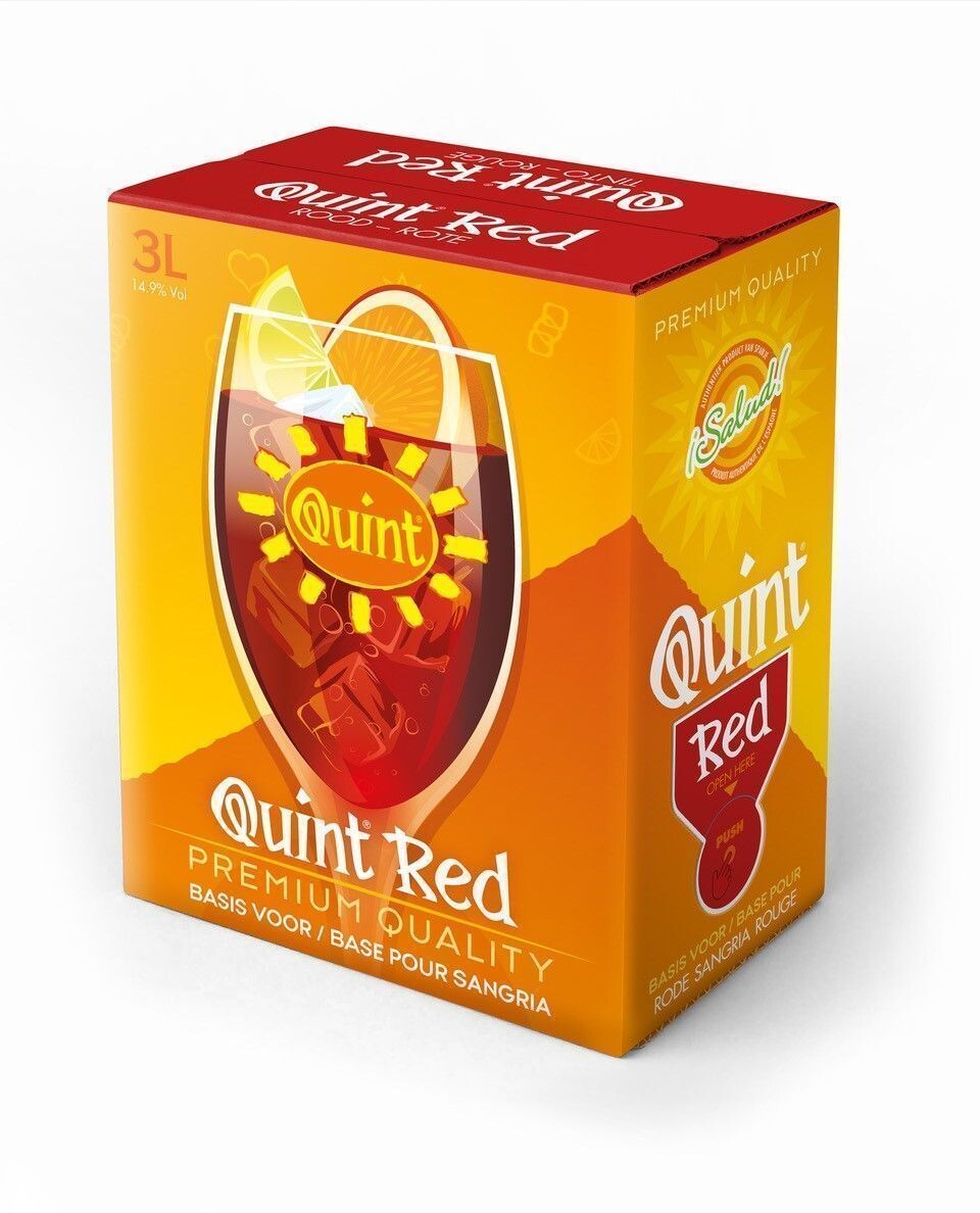 Sangria Quint red 3L 15% Bag in Box (Sangria)