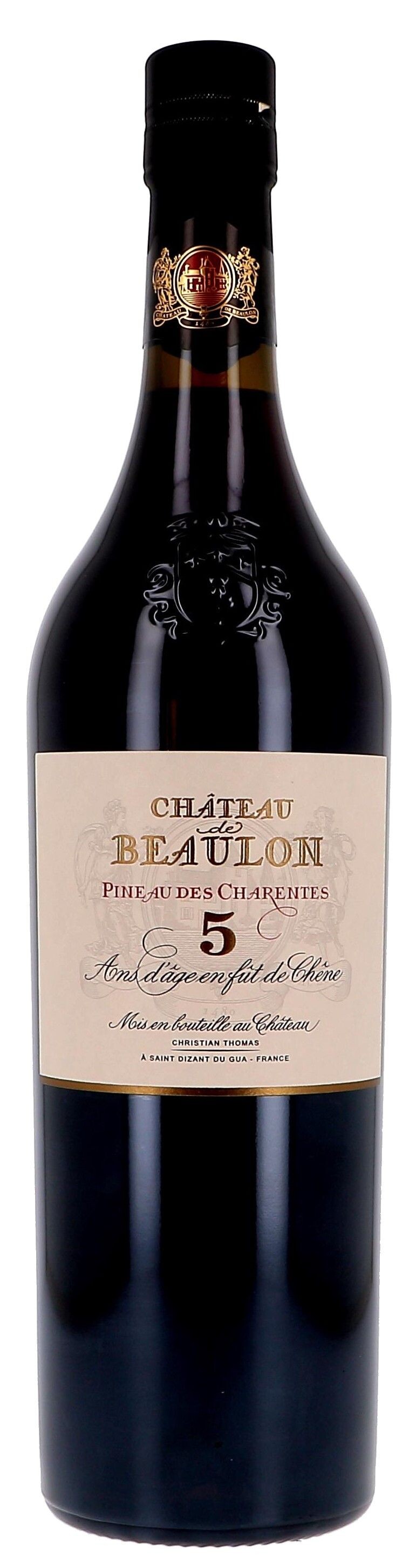 Pineau des Charentes Chateau de Beaulon red 5 Years Old 75cl (Pineau de charentes)