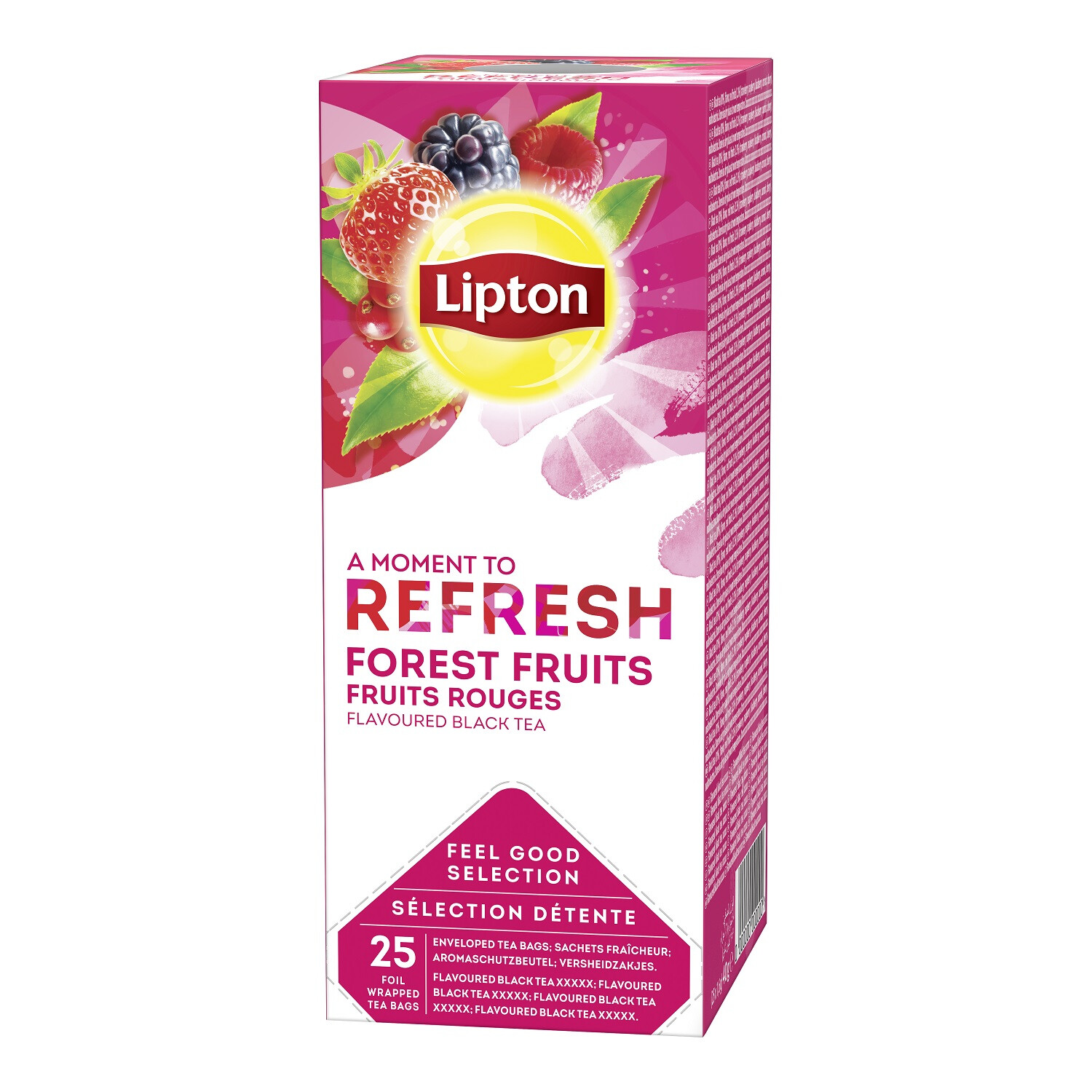 Lipton forest fruits tea 25pcs Feel Good Selection