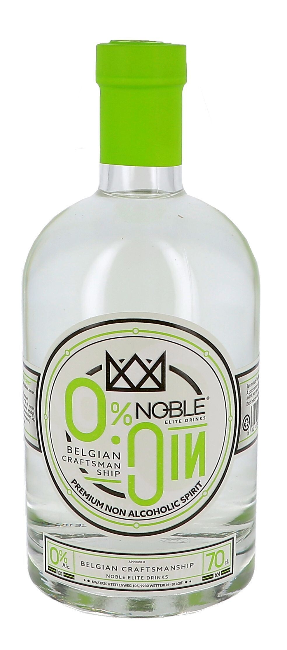 Noble Distelled Non Alcoholic Gin Alternative 70cl 0% Belgium
