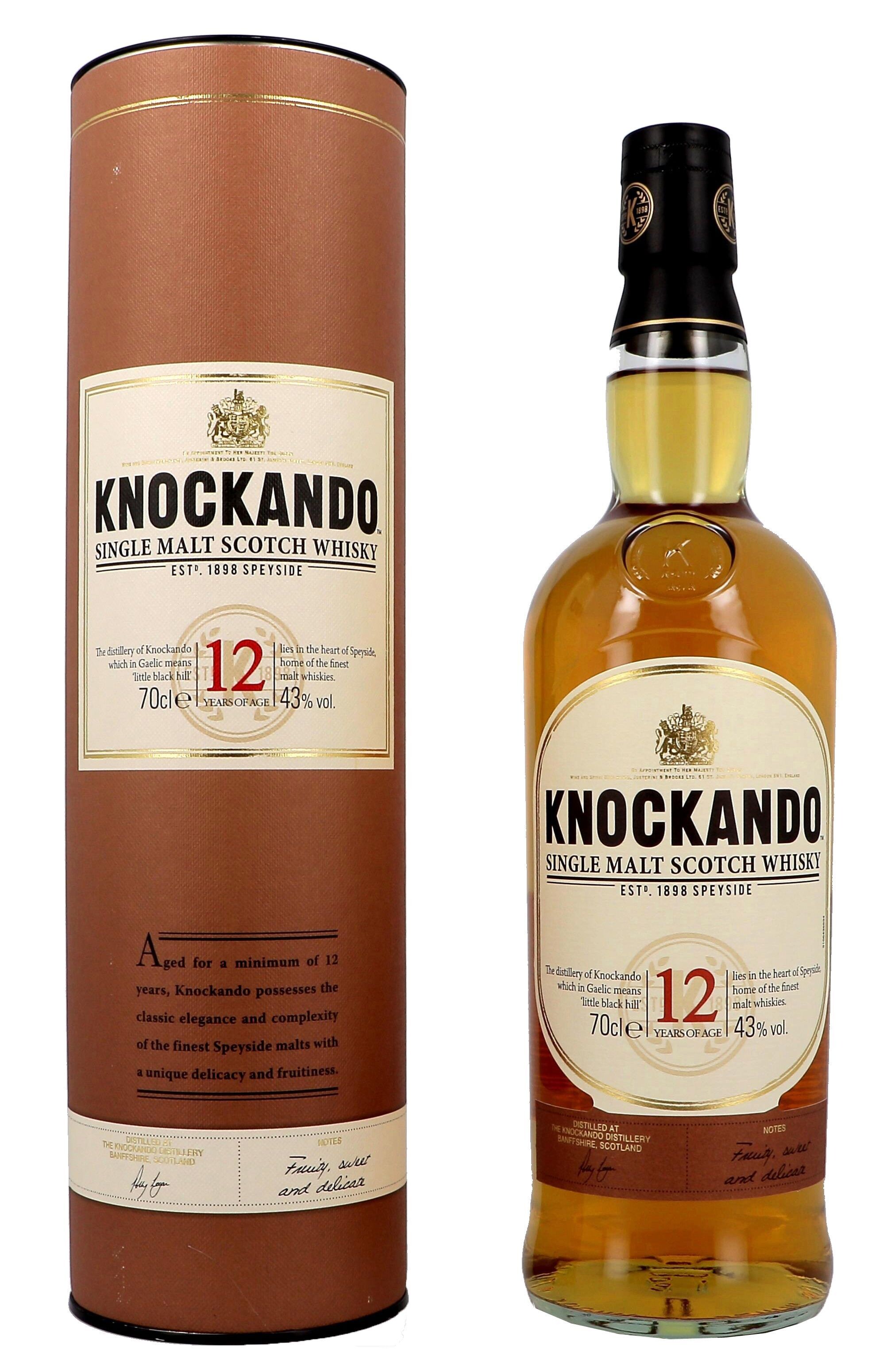 Knockando 12 years 70cl 43% Speyside Single Malt Whisky