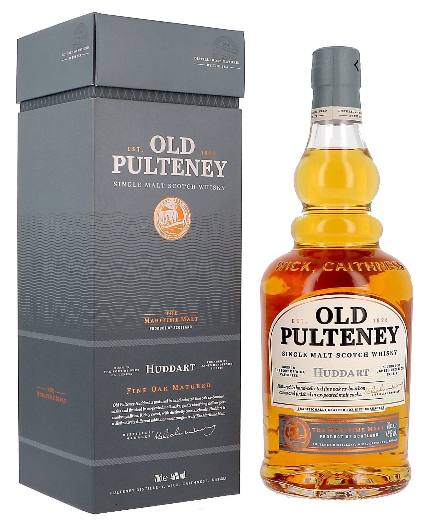 Old Pulteney Huddart 70cl 46% Highland Single Malt Scotch Whisky (Whisky)