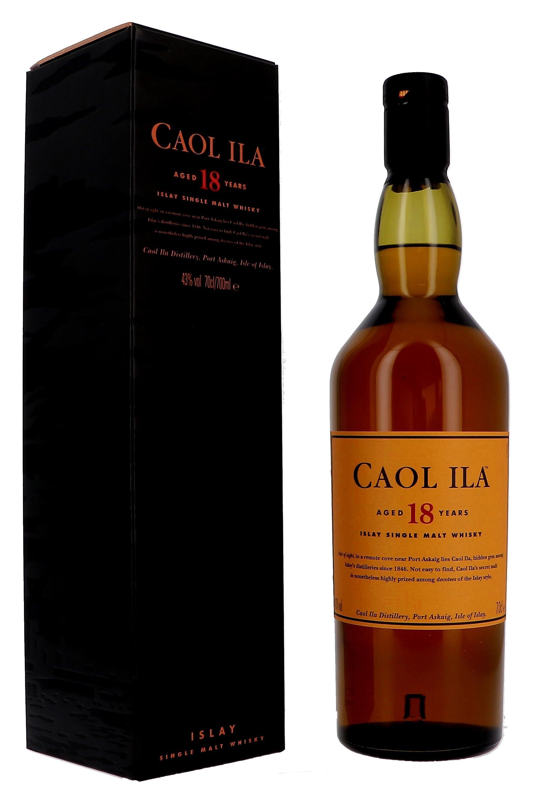 Caol Ila 18 Years 70cl 43% Islay Single Malt Scotch Whisky 