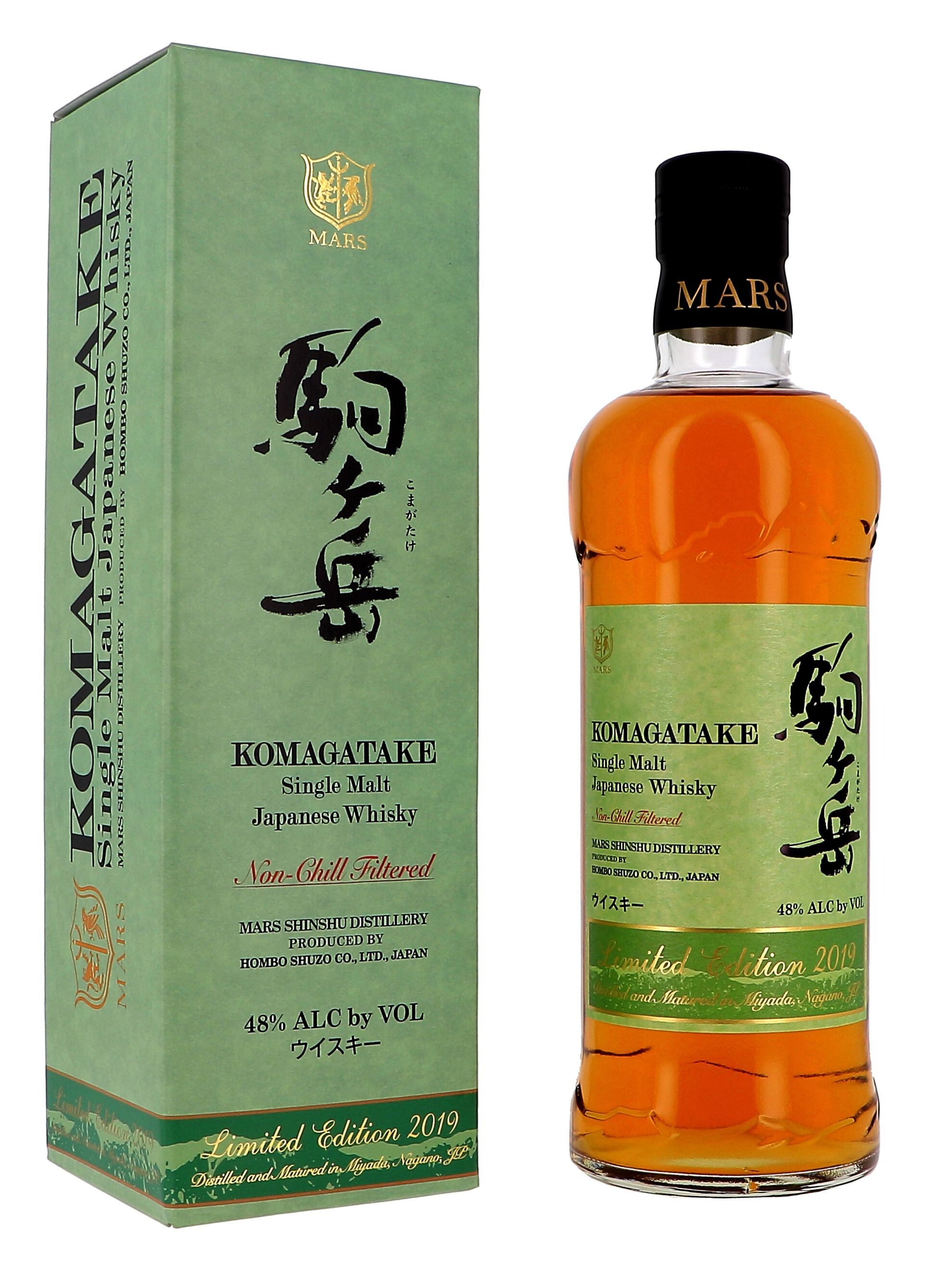 Mars Komagatake 2019 Limited Edition 70cl 48% Japanese Single Malt Whisky (Whisky)