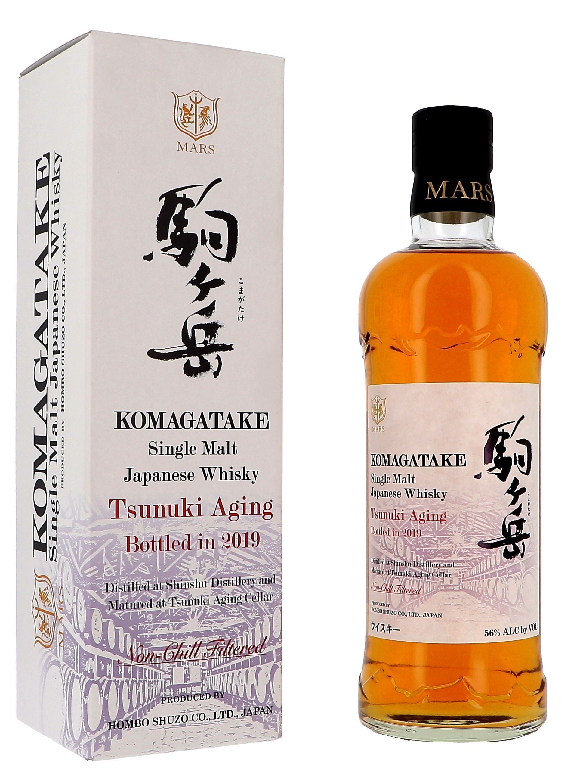 Mars Komagatake Tsunuki Aging 2019 Limited Edition 70cl 56% Japanese Single Malt Whisky (Whisky)