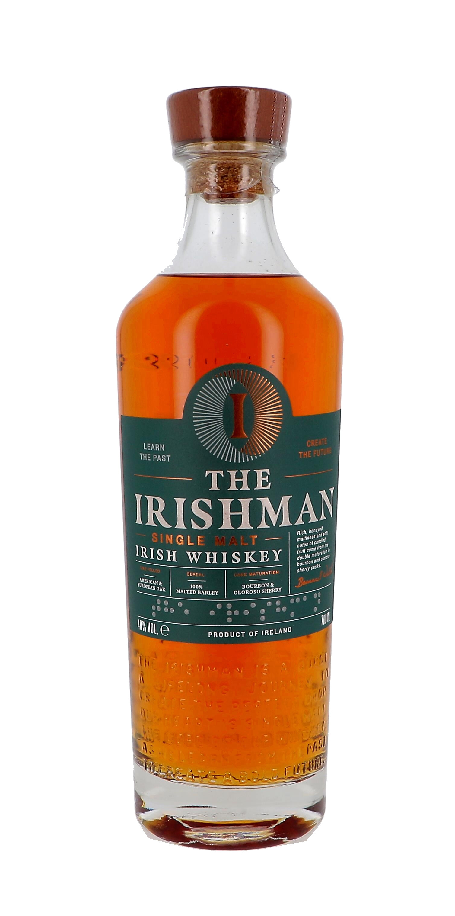 The Irishman 70cl 40% Irish Single Malt Whiskey