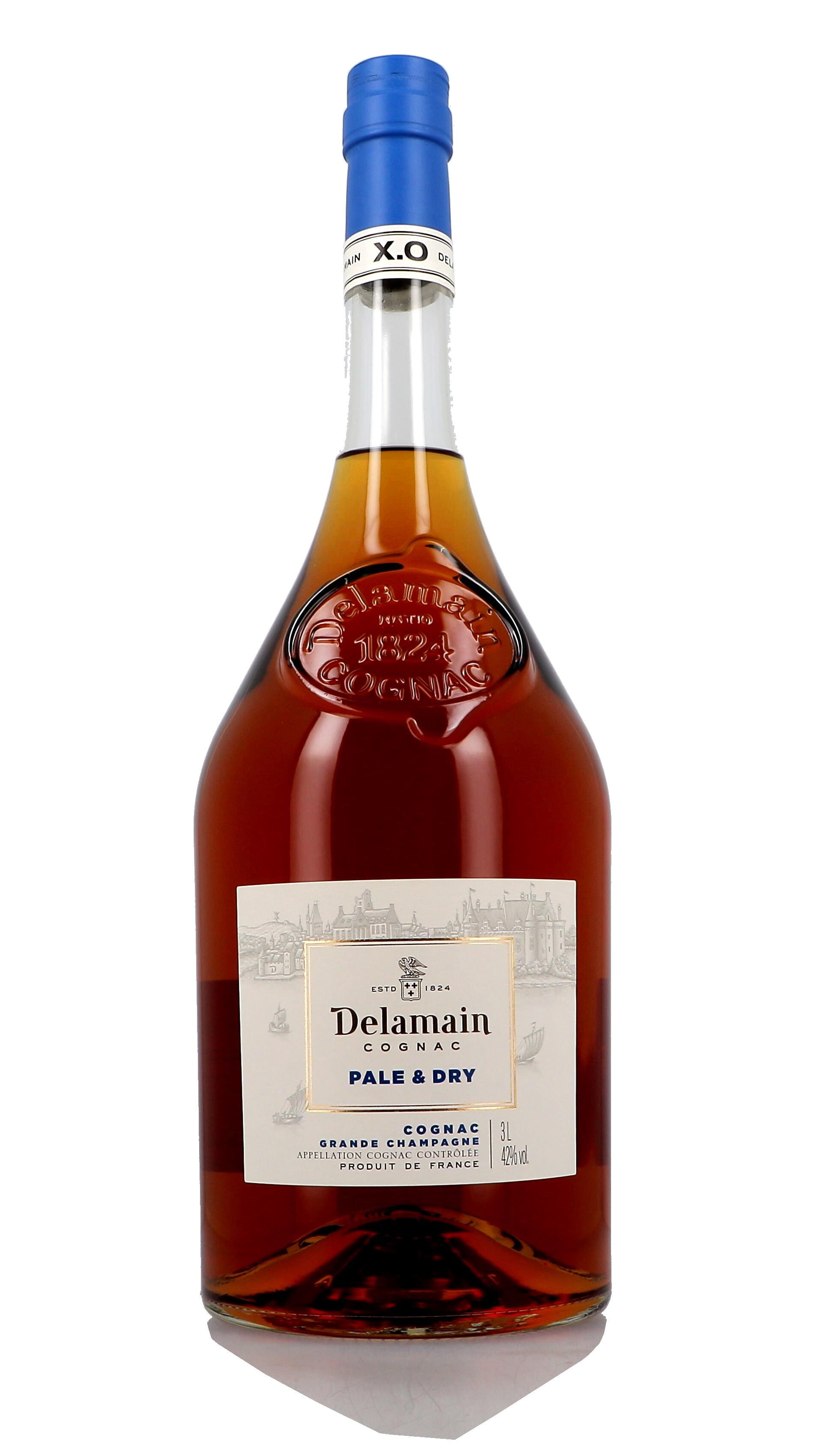 Cognac Delamain Pale & Dry X.O. 3L 40% Grande Champagne