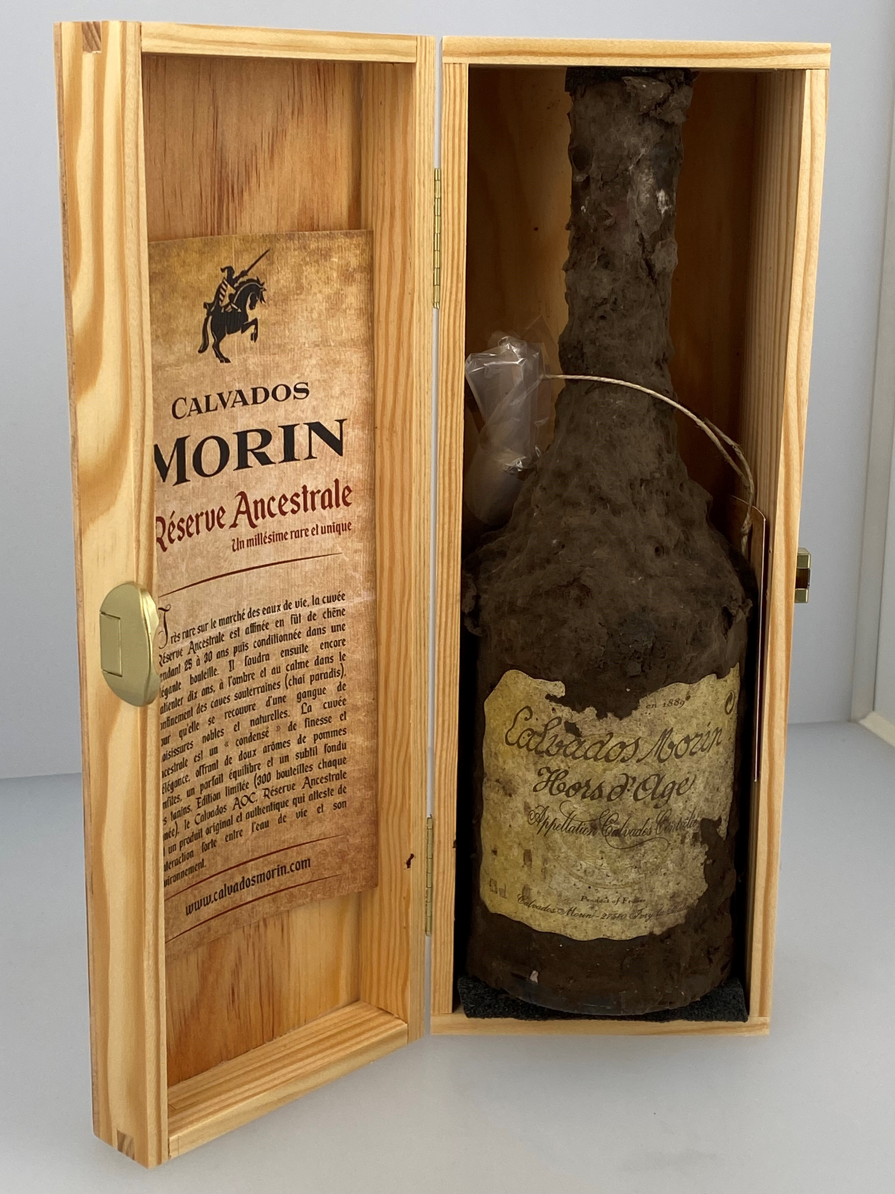Calvados Morin Reserve Ancestrale 70cl 42% Wooden Case